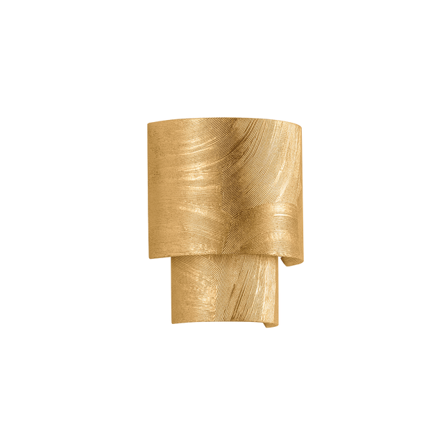 Hudson Valley Lighting Moray VINTAGE GOLD LEAF 7.75W x 9.25H Wall Sconce