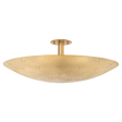 Hudson Valley Lighting Bern VINTAGE BRASS 28W x 10.5H Flush Mount
