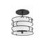 Troy Lighting Reedley FORGED IRON 14W x 14.5H Semi-Flush Mount