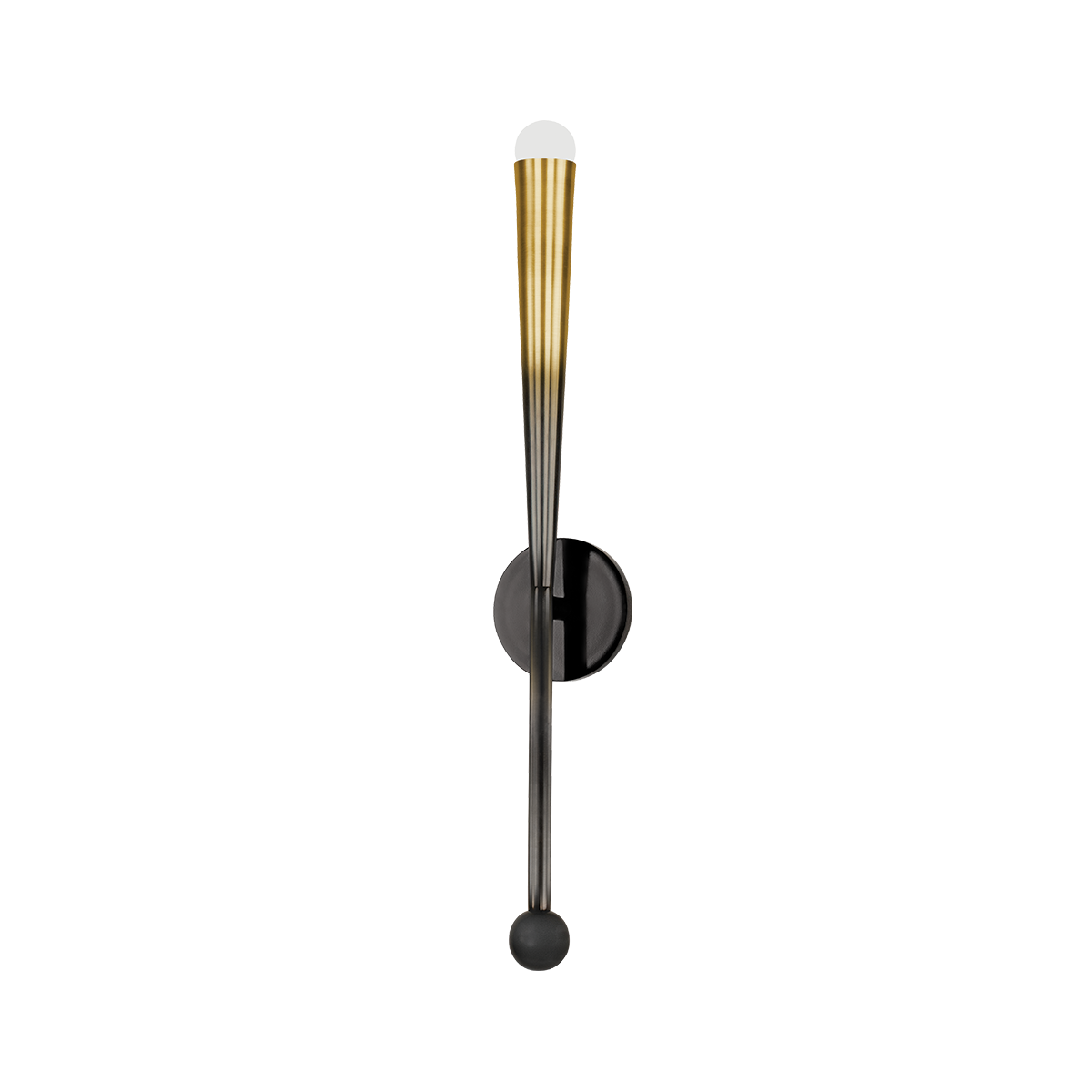 Hudson Valley Lighting Adley GRADIENT BRASS 4.75W x 27.5H Wall Sconce