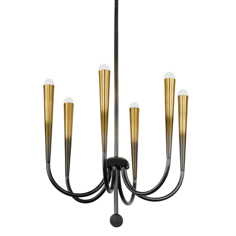 Hudson Valley Lighting Adley GRADIENT BRASS 26.5W x 26.5H Chandelier