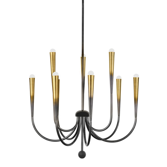 Hudson Valley Lighting Adley GRADIENT BRASS 39.75W x 39H Chandelier