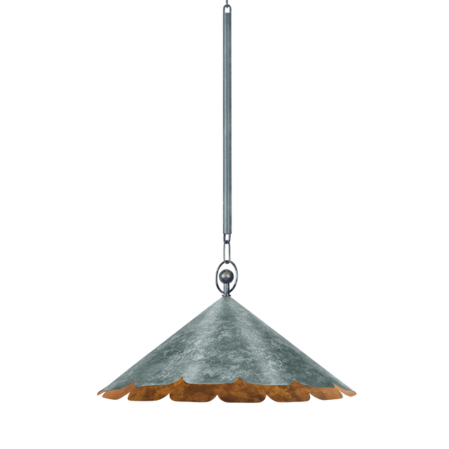 Hudson Valley Lighting FOLLY BEACH VERDIGRIS 20.75W x 10.75H Pendant