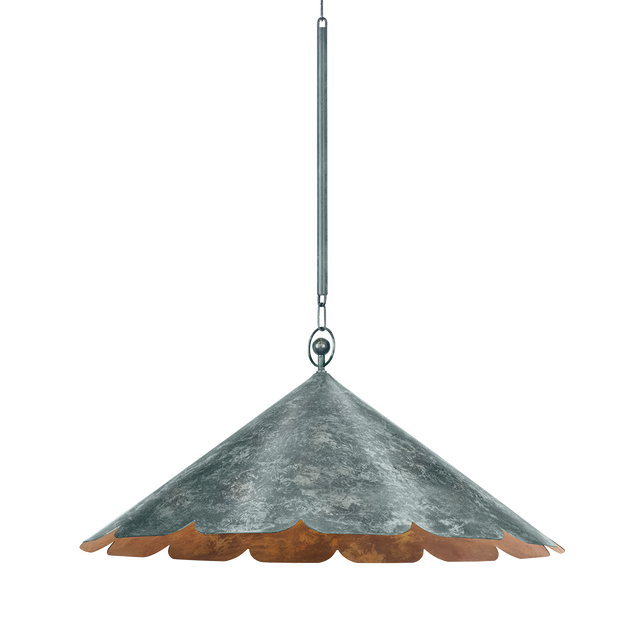 Hudson Valley Lighting FOLLY BEACH VERDIGRIS 32W x 15H Pendant