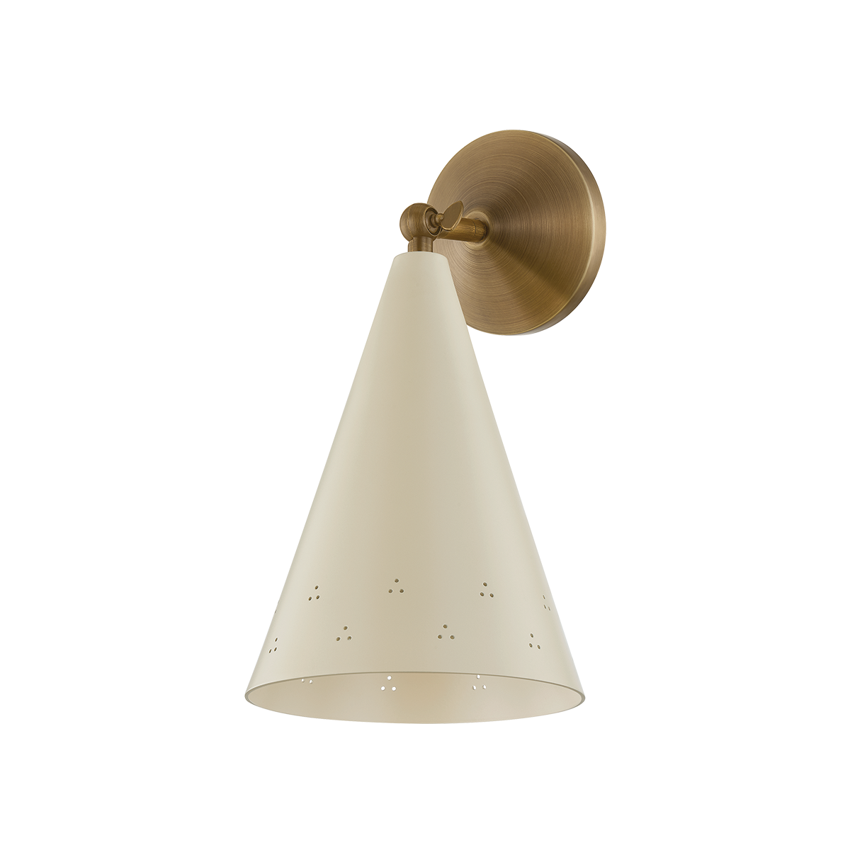 Hudson Valley Lighting Pawley HISTORIC BRONZE/SOFT SAND 7W x 12.75H Wall Sconce
