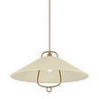 Hudson Valley Lighting Pawley HISTORIC BRONZE/SOFT SAND 23.5W x 13H Pendant