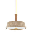 Hudson Valley Lighting George AGED BRASS 22W x 17.25H Pendant