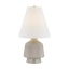 Hudson Valley Lighting King AGED BRASS/CERAMIC COCCON 15.75W x 28.25H Table Lamp