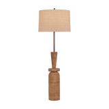 Hudson Valley Lighting KINLOCH BRONZE LEAF/CERAMIC ASH BROWN 24W x 64H Floor Lamp