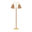 Hudson Valley Lighting Ruthin AGED BRASS 30.75W x 11.75L x 60H Floor Lamp