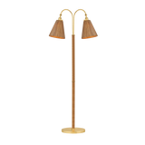 Hudson Valley Lighting Ruthin AGED BRASS 30.75W x 11.75L x 60H Floor Lamp