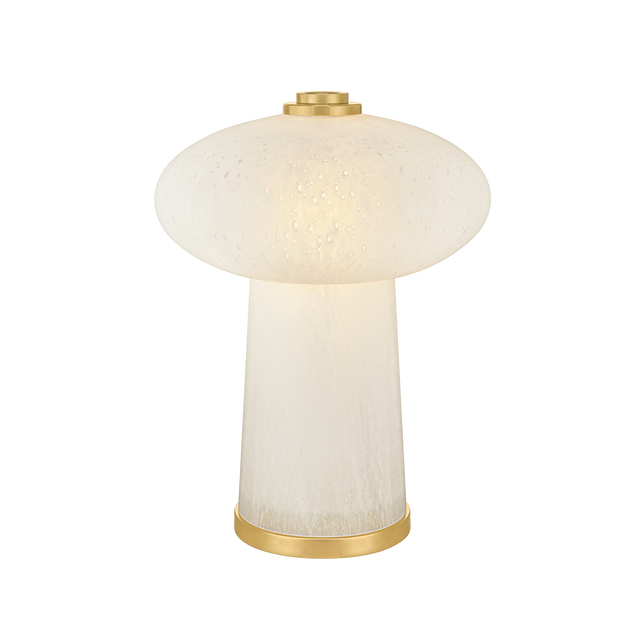 Hudson Valley Lighting Fords AGED BRASS 10.25W x 13.75H Table Lamp
