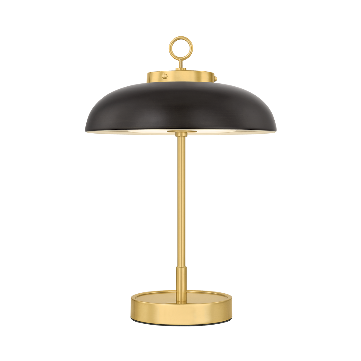 Hudson Valley Lighting Hector AGED BRASS/DISTRESSED BRONZE 11W x 16H Table Lamp