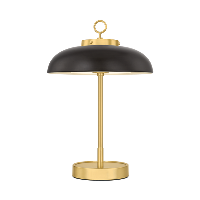 Hudson Valley Lighting Hector AGED BRASS/DISTRESSED BRONZE 11W x 16H Table Lamp