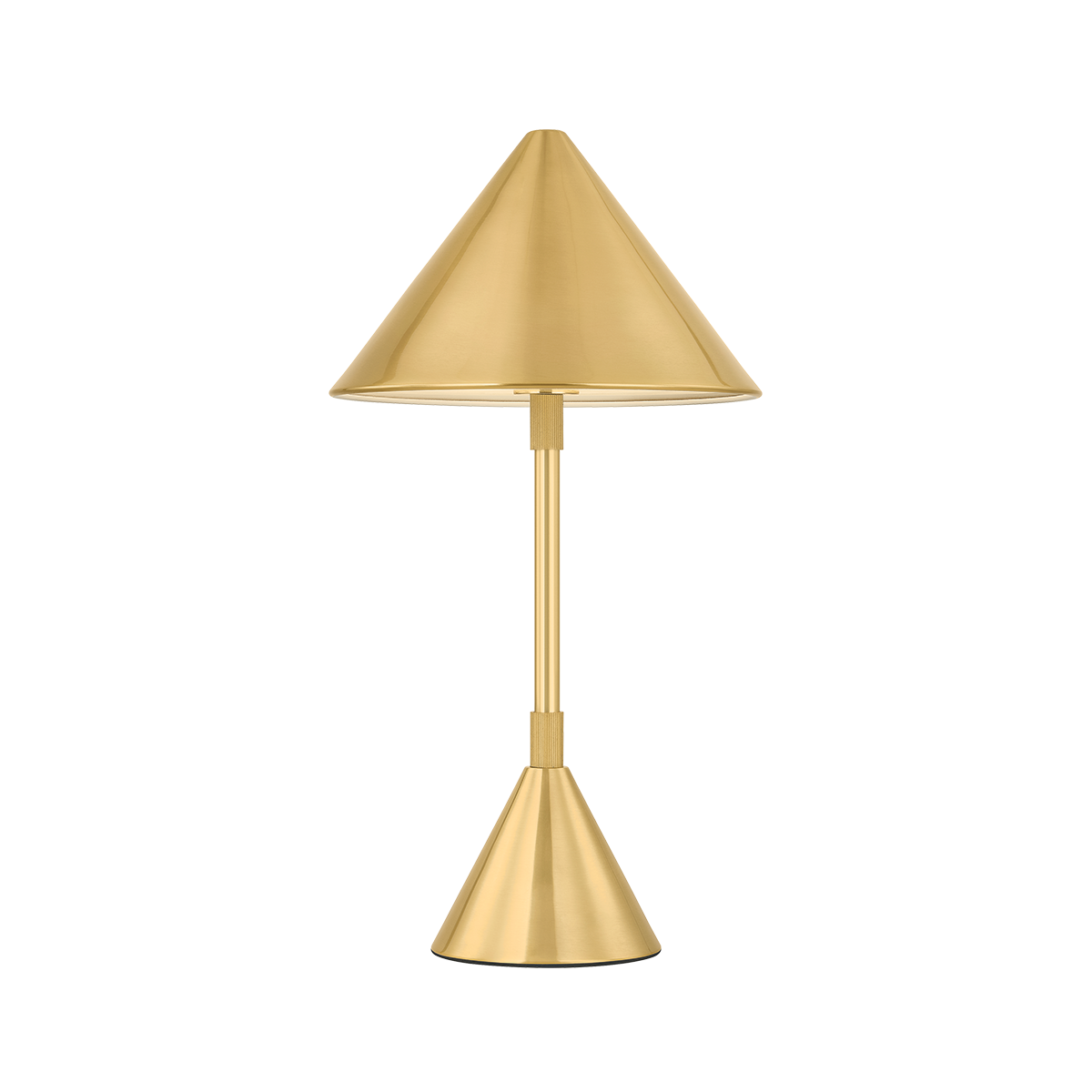 Hudson Valley Lighting SALMA AGED BRASS 7.75W x 14.5H Table Lamp
