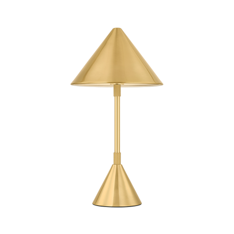 Hudson Valley Lighting SALMA AGED BRASS 7.75W x 14.5H Table Lamp