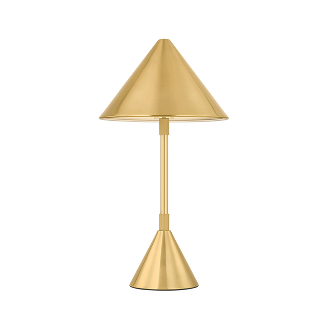 Hudson Valley Lighting SALMA AGED BRASS 7.75W x 14.5H Table Lamp