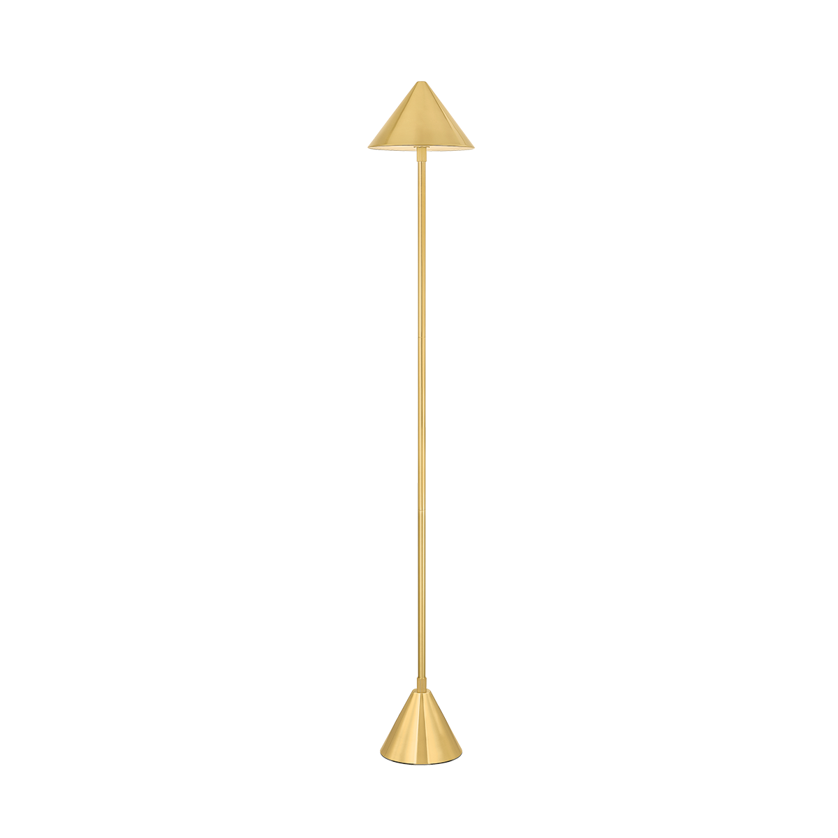 Hudson Valley Lighting SALMA AGED BRASS 7.75W x 49H Floor Lamp