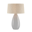 Hudson Valley Lighting Colwyn AGED BRASS/CERAMIC DOVE WHITE 20W x 29.5H Table Lamp