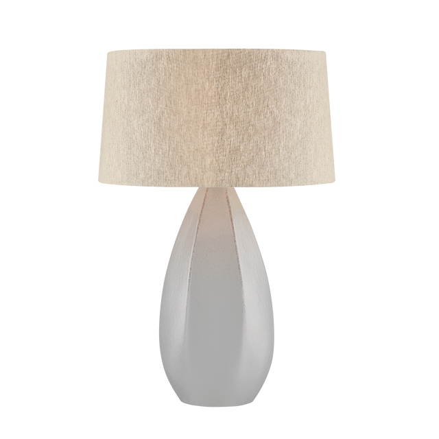 Hudson Valley Lighting Colwyn AGED BRASS/CERAMIC DOVE WHITE 20W x 29.5H Table Lamp