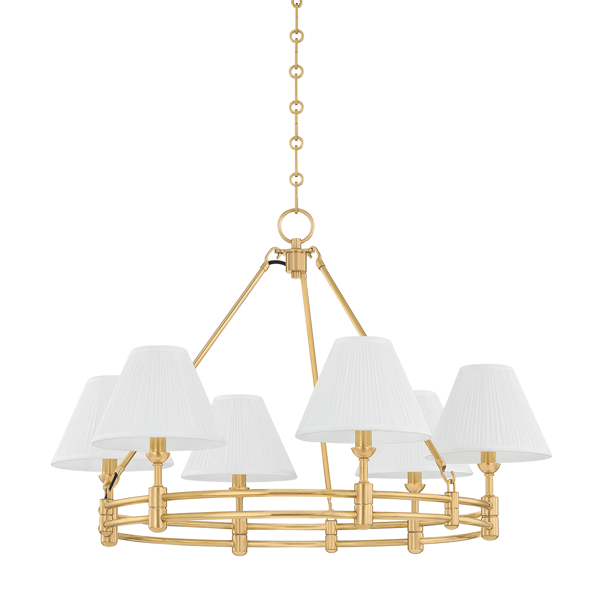Hudson Valley Lighting Howard AGED BRASS 32.75W x 23H Chandelier