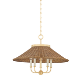 Hudson Valley Lighting Kensington AGED BRASS 27.5W x 20.25H Chandelier