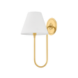 Hudson Valley Lighting Hawthorne AGED BRASS 7.75W x 15H Wall Sconce