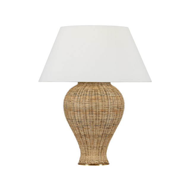 Hudson Valley Lighting Chatsworth AGED BRASS 24W x 29.5H Table Lamp