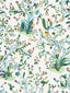 Hinson Enchanted Meadow Aqua Fabric