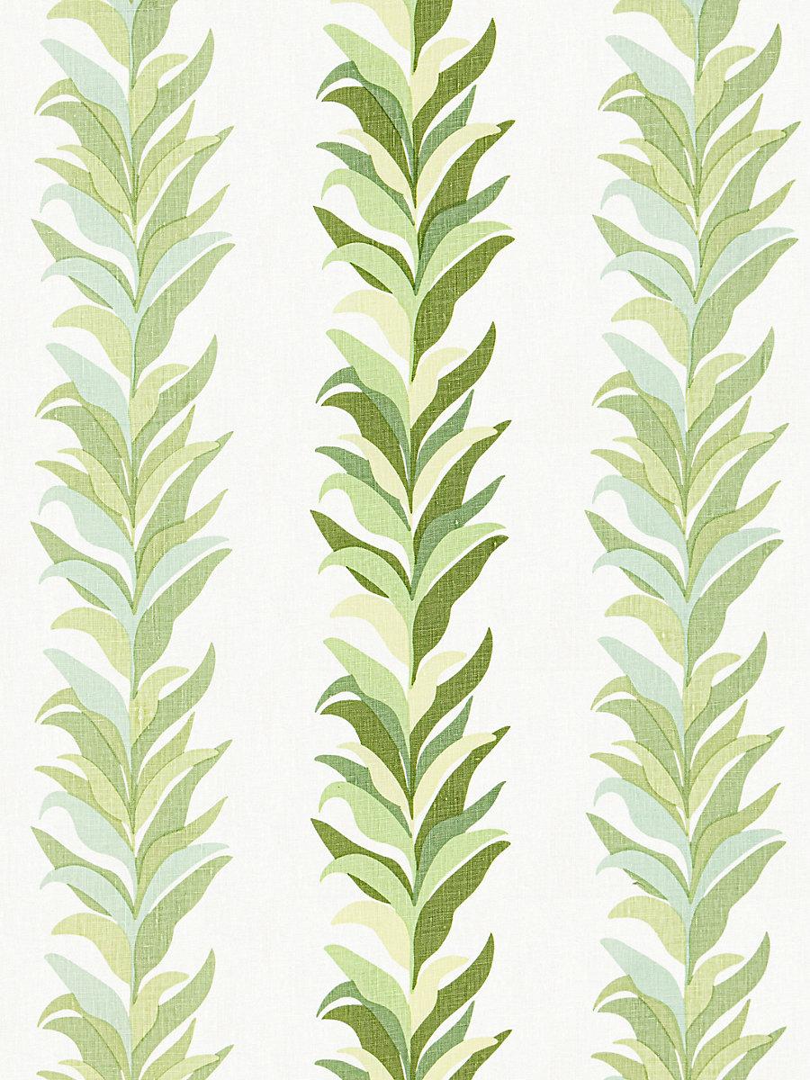 Hinson Chira Island Print Leaf Fabric