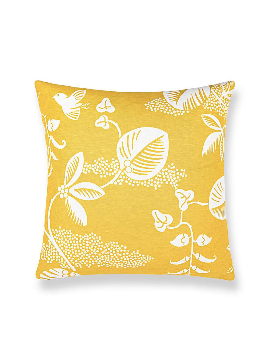 Scalamandre Pepper 22 X 22 - Maize Decorative Pillow