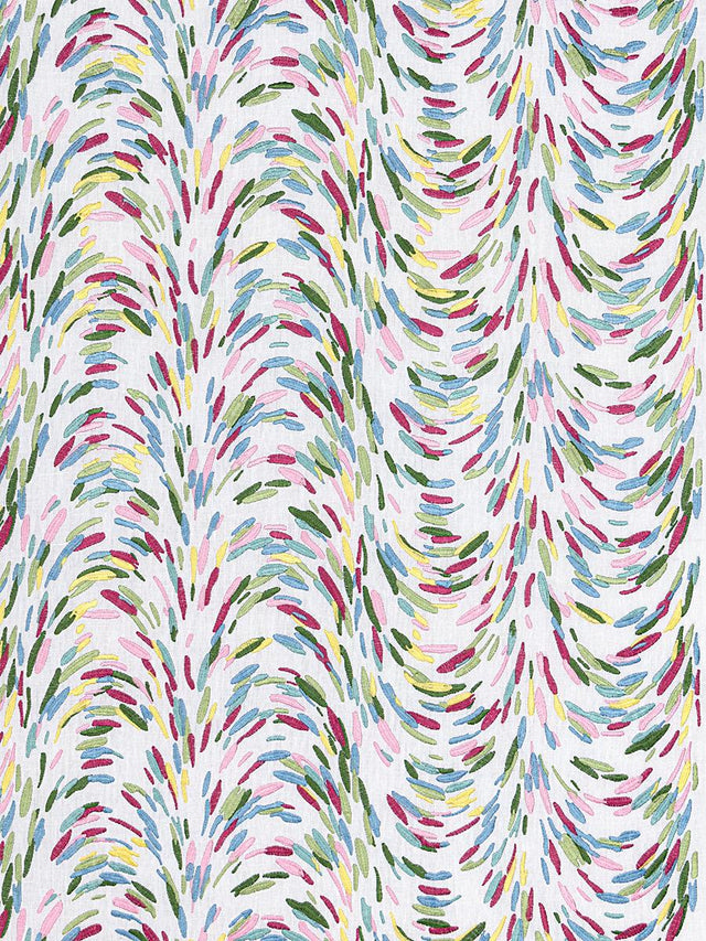 Hinson Fountain Embroidery Printemps Fabric