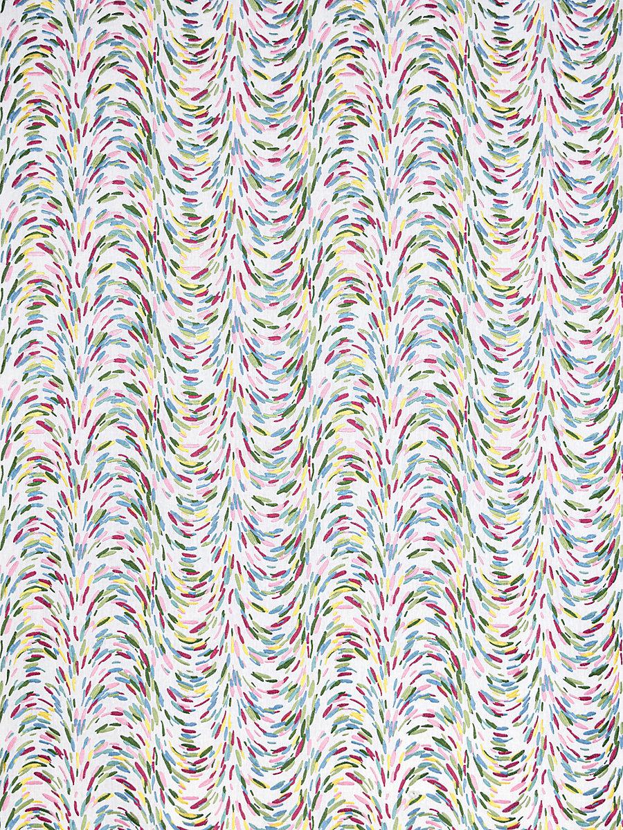 Hinson Fountain Embroidery Printemps Fabric