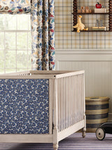 Hinson May Cobalt Fabric