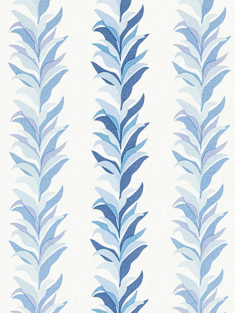 Hinson Chira Island Print Blue Marine Fabric
