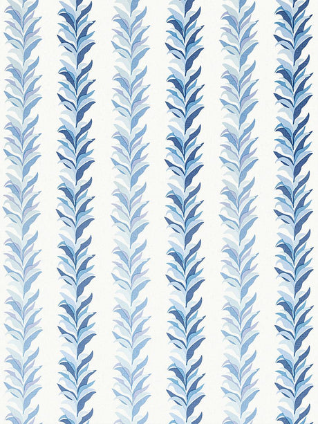 Hinson Chira Island Print Blue Marine Fabric