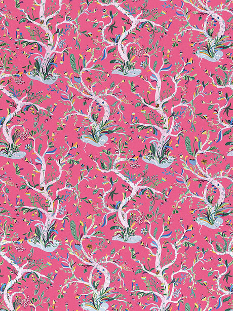 Hinson Enchanted Meadow Peony Fabric