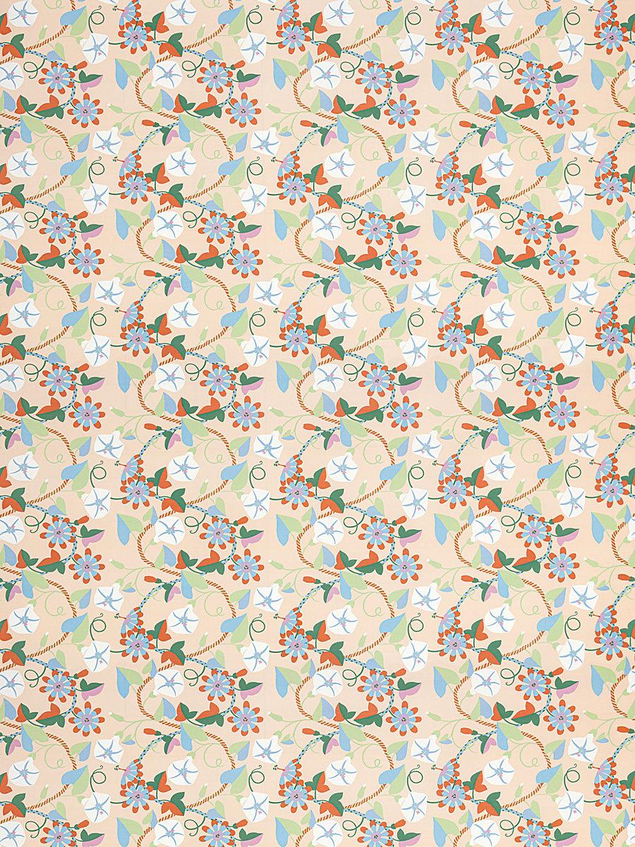 Hinson Morning Glory Peach Fabric