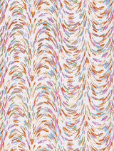 Hinson Fountain Embroidery Peach Fabric