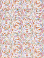 Hinson Fountain Embroidery Peach Fabric