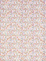 Hinson Fountain Embroidery Peach Fabric