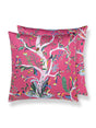 Scalamandre Enchanted Meadow 22 X 22 - Peony Decorative Pillow