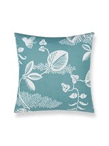 Scalamandre Pepper 22 X 22 - Turquoise Decorative Pillow