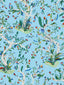 Hinson Enchanted Meadow Sky Fabric