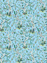 Hinson Enchanted Meadow Sky Fabric