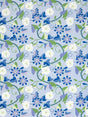 Hinson Morning Glory Cornflower Fabric