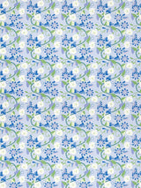 Hinson Morning Glory Cornflower Fabric
