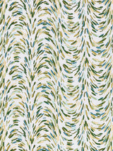Hinson Fountain Embroidery Leaf Fabric