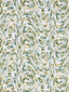 Hinson Fountain Embroidery Leaf Fabric