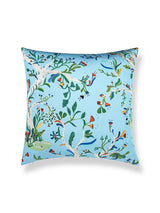 Scalamandre Enchanted Meadow 22 X 22 - Sky Decorative Pillow